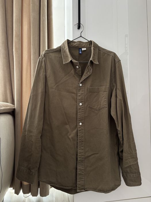 Рубашка H&M хаки