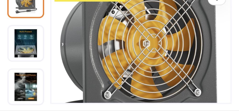 Вентилатор индустриален