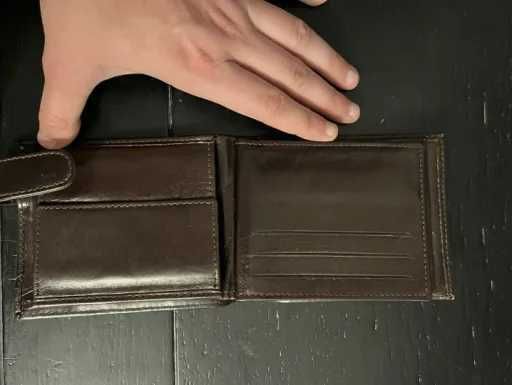 Portofel din piele naturală Benvenuti