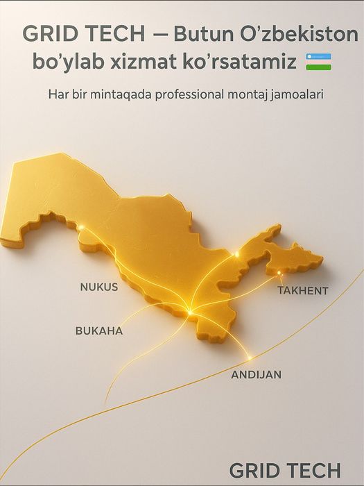 Quyosh panel padklyuch ustanofka