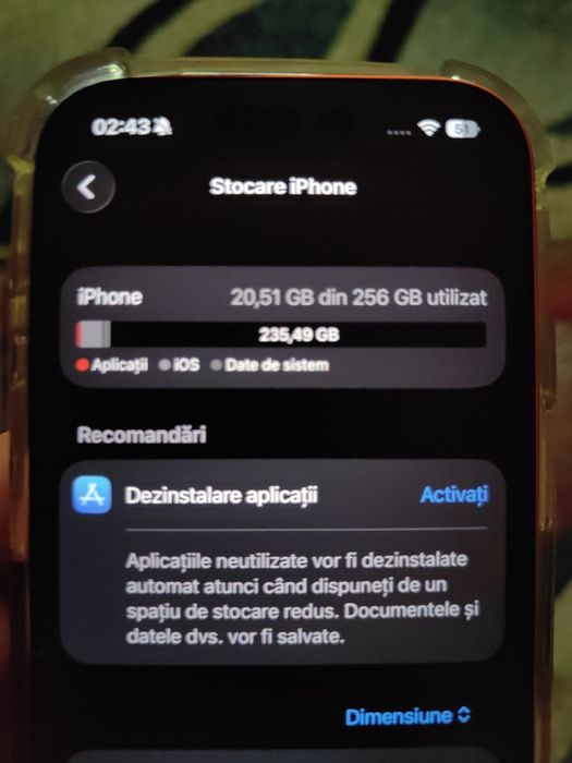 iPhone 17 Pro 256 gb Cosmic Orange