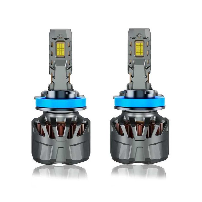 LED крушки H11 100W 6000K 16000lm 12-24V 2 ГОДИНИ ГАРАНЦИЯ