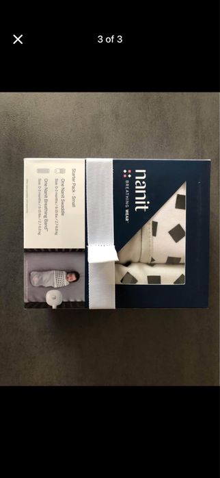 Nanit Breathing wear - Sac de dormit și fașă inteligență