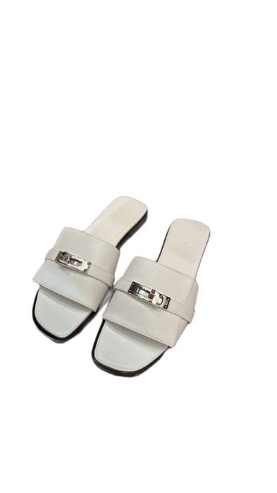Hermes Giulia Calfskin Sandals