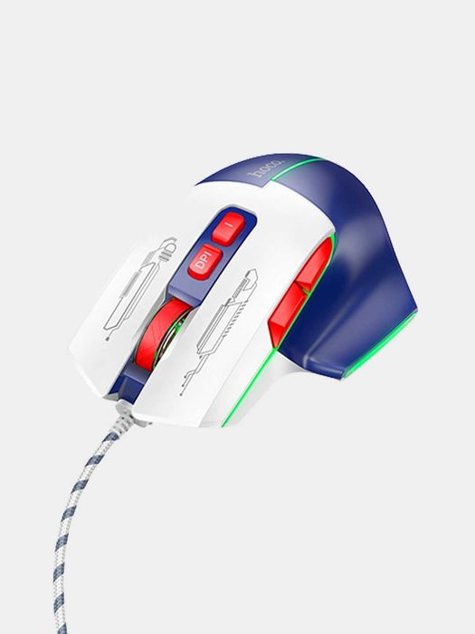 HOCO GM31 simsiz optik sichqoncha, ergonomik dizayn, 2.4G USB