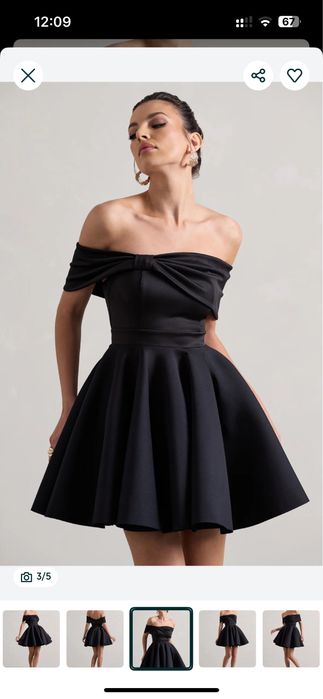 Рокля черна 30 лв