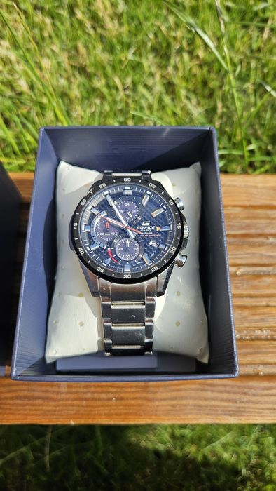 Часовник Casio Edifice  и Часовник Christophe Duchamp Volcan Chronograph Watch