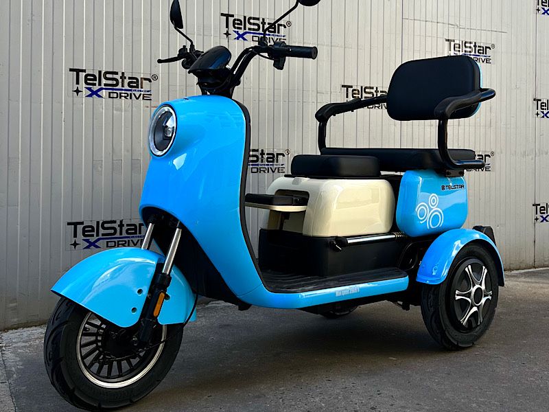 Триместна електрическа триколка Luxor 2 2000W 60V23Ah ново