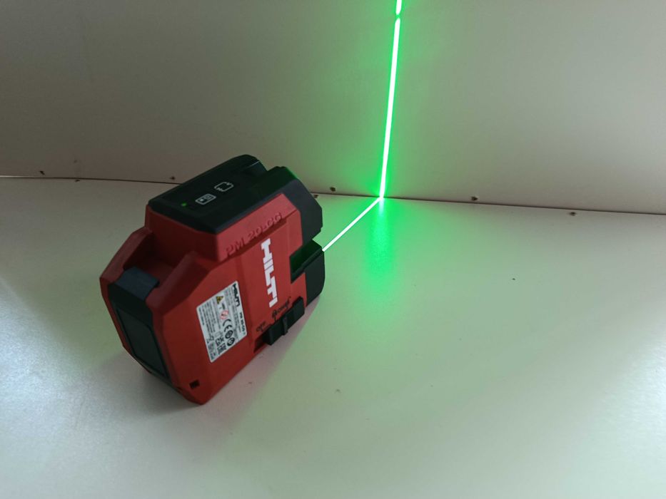 Laser Verde Boloboc HILTI PM 20-CG 4 Combilaser cu 2 linii si 4 puncte cumpana cruce