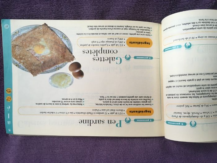 3 кулинарни книги на френски език