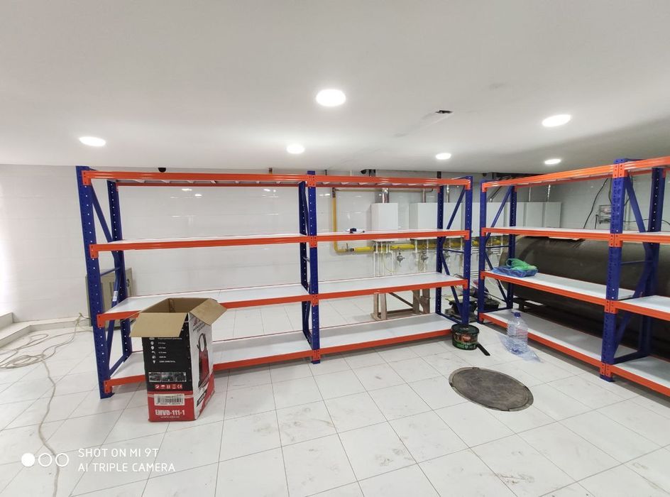 Стеллажлар заказ бойича размерлари ранги узгартириб берилади!