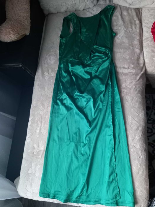 Rochie lungă satin