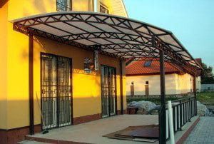 Теневые навесы для дома