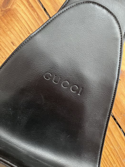 Оригинална чанта Gucci - естествена кожа