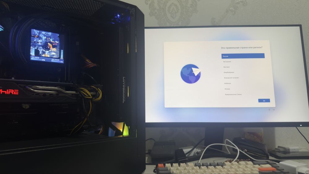 Продам игровой ПК AMD Ryzen 7 5800X