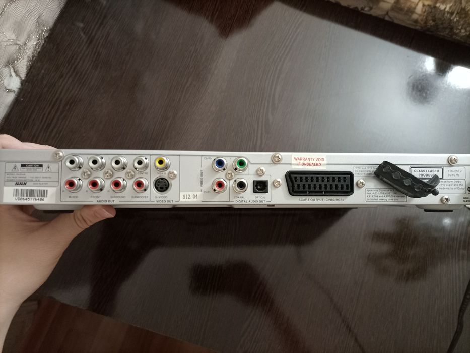 DVD и SD  плеер.