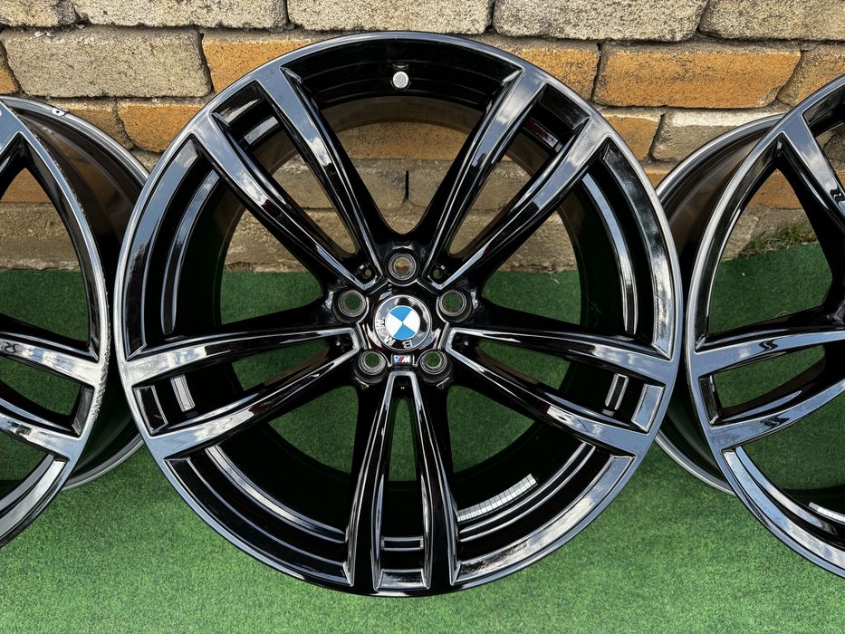 4 броя Джанти БМВ BMW 5x112 Style 647M BLACK 19 цола за G11 G12 G32 G30 G31 G20 G21