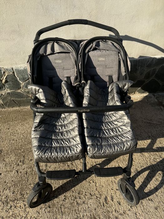 Количка за близнаци peg perego