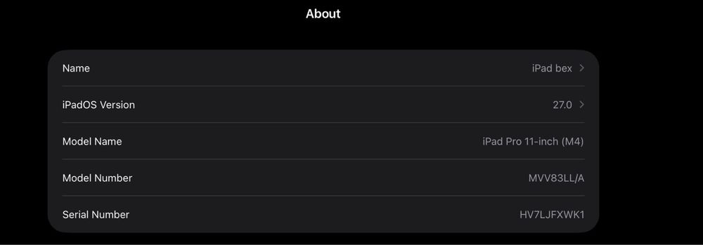 IPad Pro 11’’ M4 256 Gb WiFi