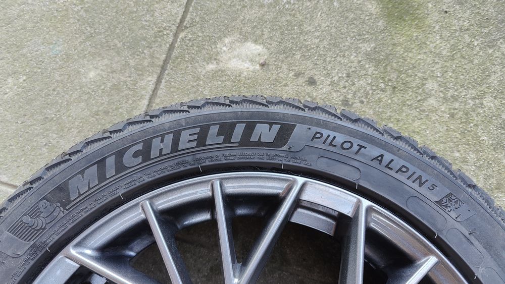 Set 4 Jante Aliaj + anvelope  iarna VW, Audi, Skoda, Seat, Mercedes