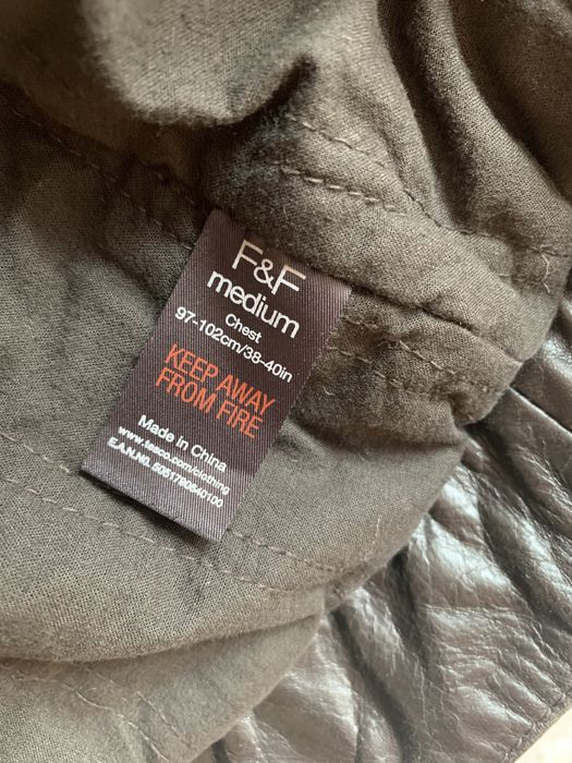 Мъжко кожено яке F&F естествена кожа