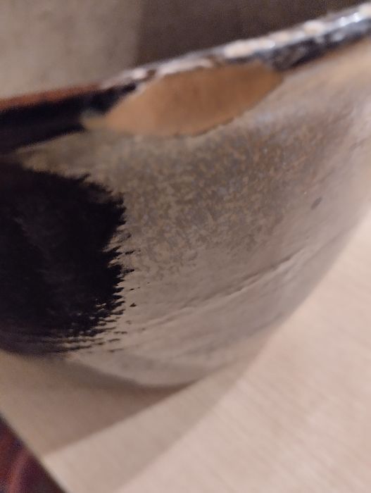 Керамичесуий цветочный горшок.