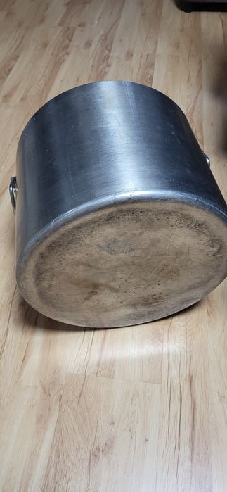 Казан 40литра с капак на Хром Силистра дебела неръждавеика 2мм