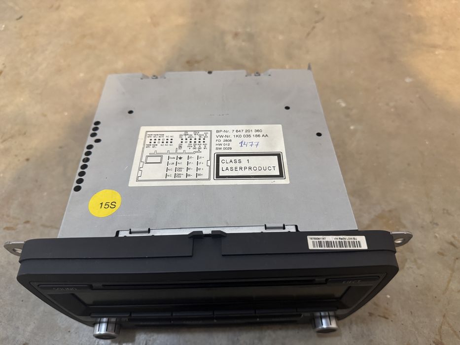 Radio Cd VW Golf 5/6 passat b6