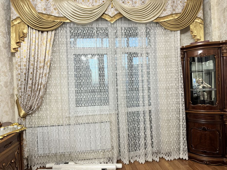 Комплект штор и тюль