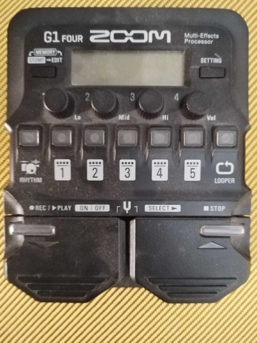 Chitara electrica vintage, procesor g 1 four si amplificator marshall