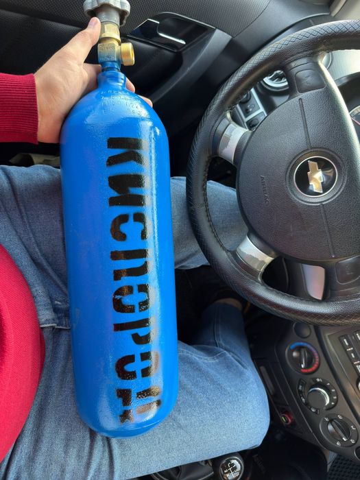Медицинский кислородный баллон + редуктор