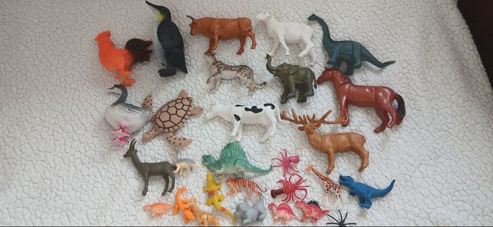 Животные очень много разных