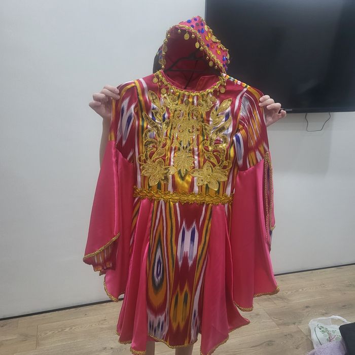 Платье узбекское  на 10 лет