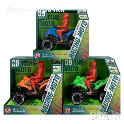 Играчка АТВ ATV със звук, мото, състезание