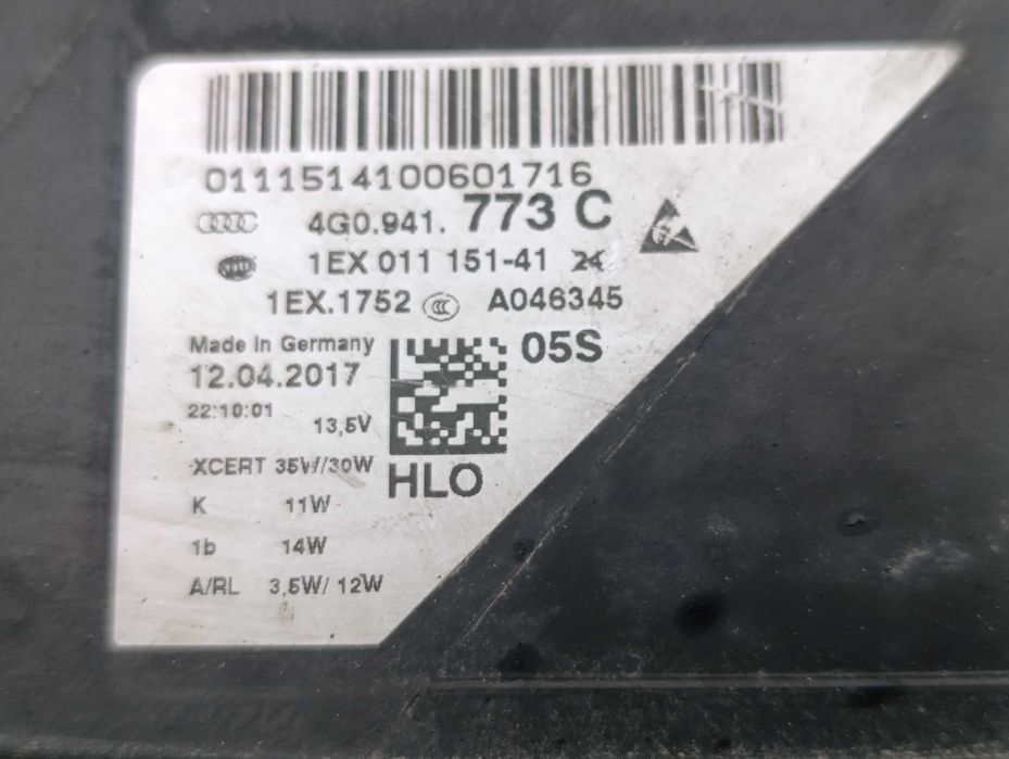 Фар ляв Ауди А6 Ц7 / Audi A6 C7 led 4G0941773C