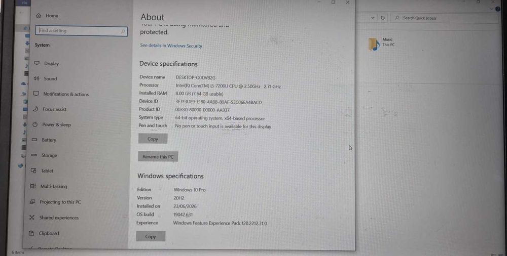 Lenovo 15 inch Laptop