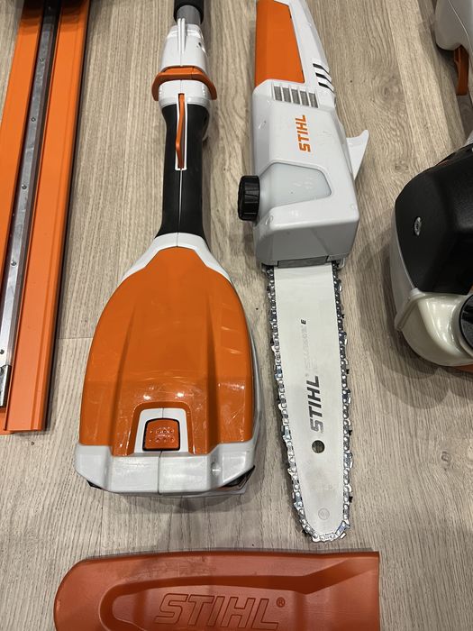 Fierastrau de gard viu Stihl HSA 40,foarfeca de pomi Stihl ASA 20,emondor Stihl-Noua
