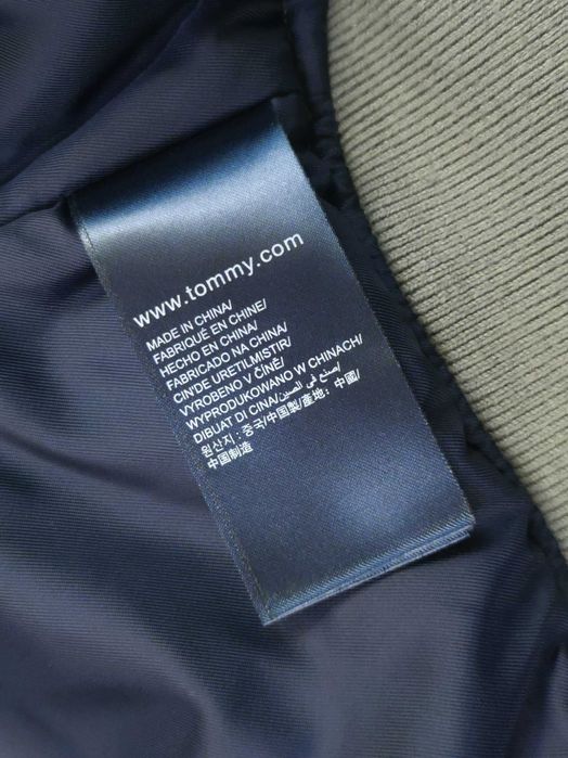 Geaca Tommy Hilfiger Bomber Jacket Green