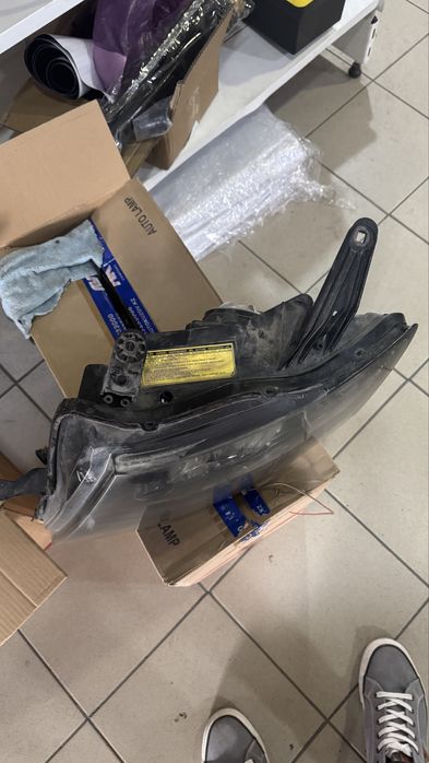 Фары Pajero 4 с билэд модулями