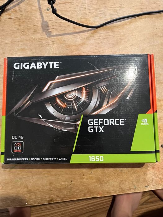 Gtx 1650 на 4gb от gigabyte