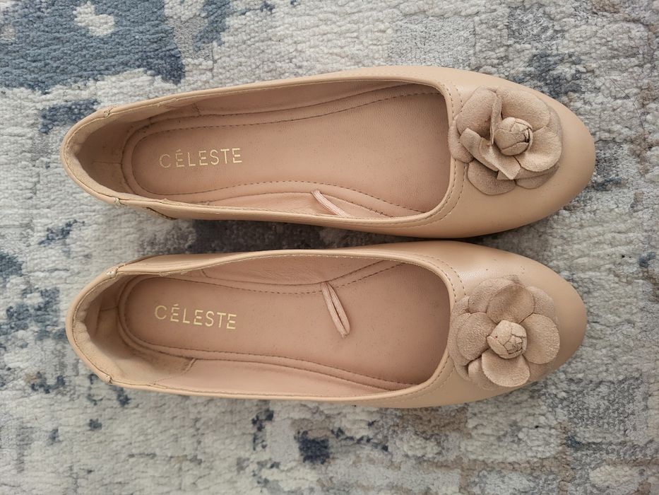 Балетка. легкая женская обувь на плоской подошве