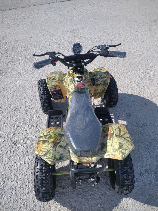 Нов модел 2023г детско електрическо АТВ 55 камофлаж