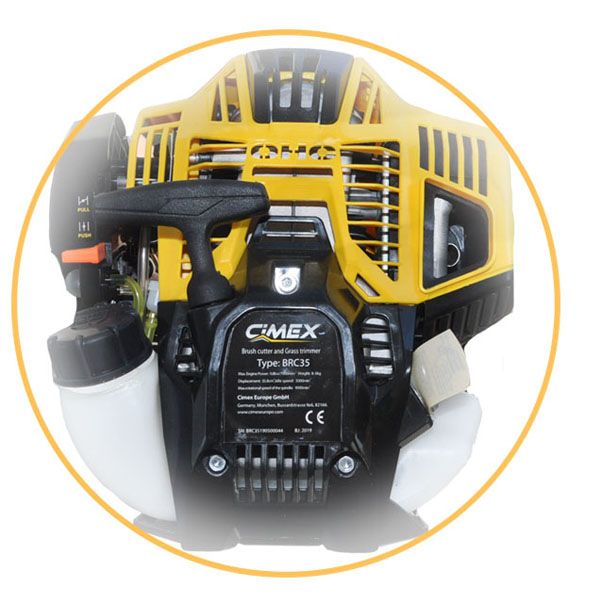 ПРОМО 29% Моторна коса - храсторез (тример) с корда и нож BRC50