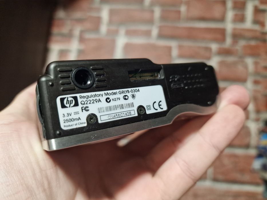 Aparat Foto Retro HP Photosmart R707 - Metalic - Stil Y2K / Digicam