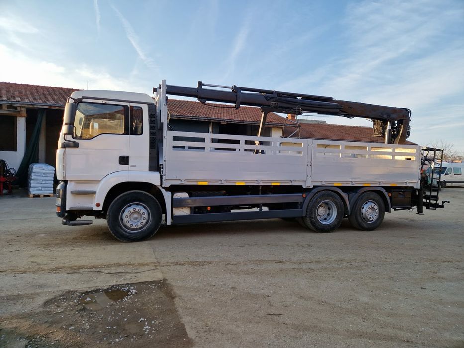 Vand camion cu macara MAN