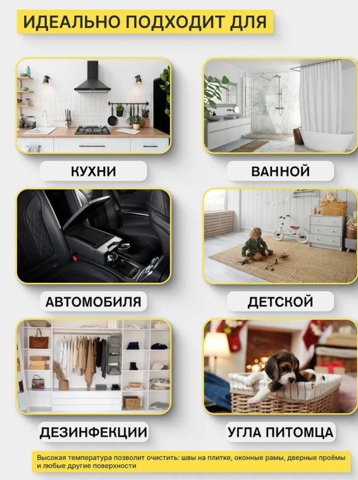 Аренда пароочистителя