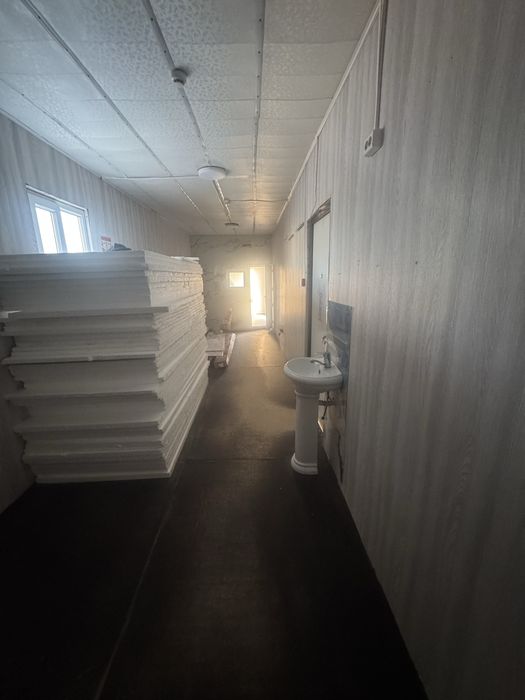 Контейнер обшитый готовый теплый