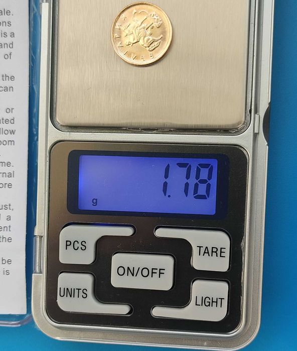 Дигитално кантарче 200гр/500гр електронна везна бижутерска медицинска