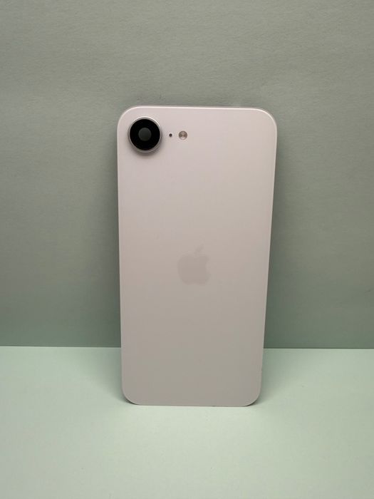 Sticla spate originală swap iPhone 16e Silver Alb