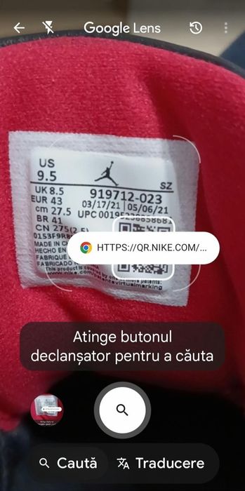 Adidași Jordan Retro mărimea 43 (Nike)